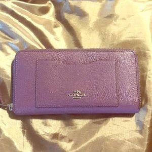 Coach clutch wallet